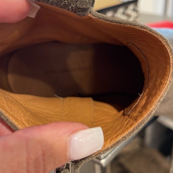 Isabel marant suede, flat booties - Picture 5 of 7